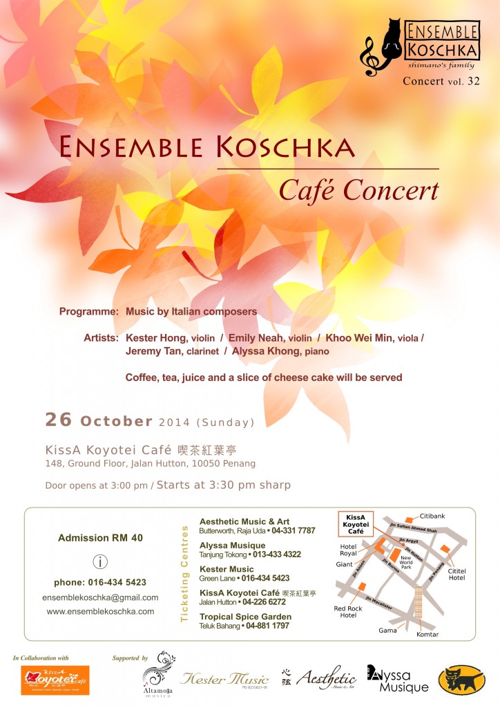 Ensemble Koschka Concert vol. 32: Café Concert