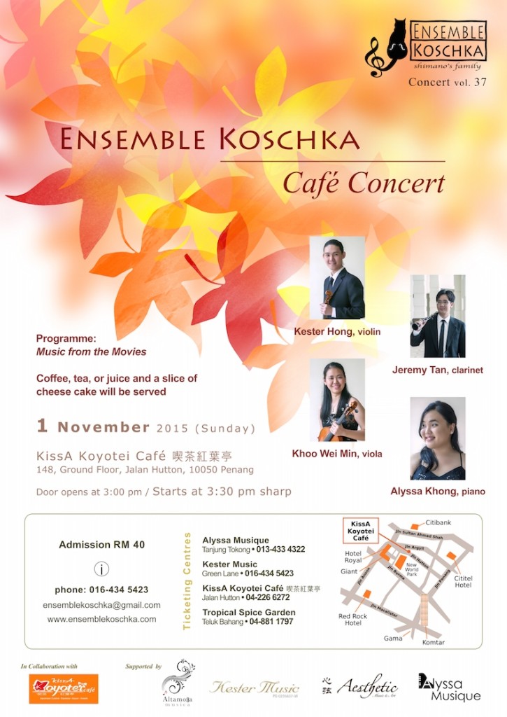 Ensemble Koschka Concert vol. 37: Café Concert